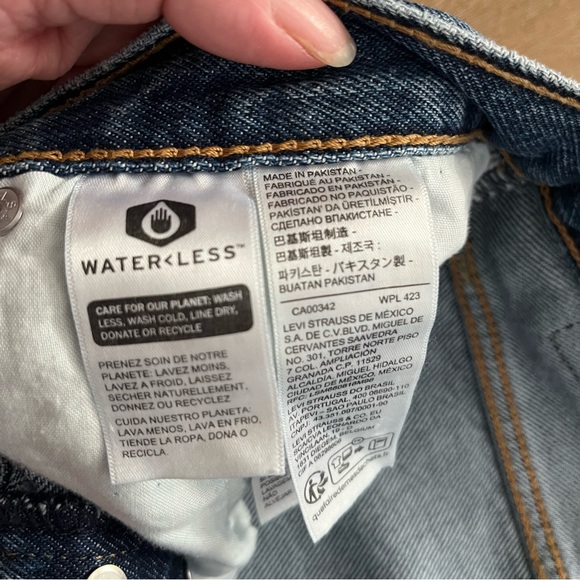 Levi’s Ribcage Straight Ankle Jeans Sz. 32 - Picture 6 of 6